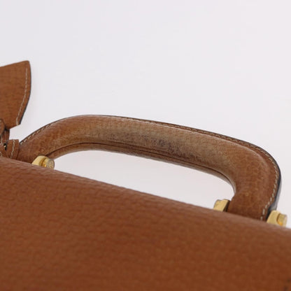Loewe Anagram Business Leather, Brown, Leather, Briefcase