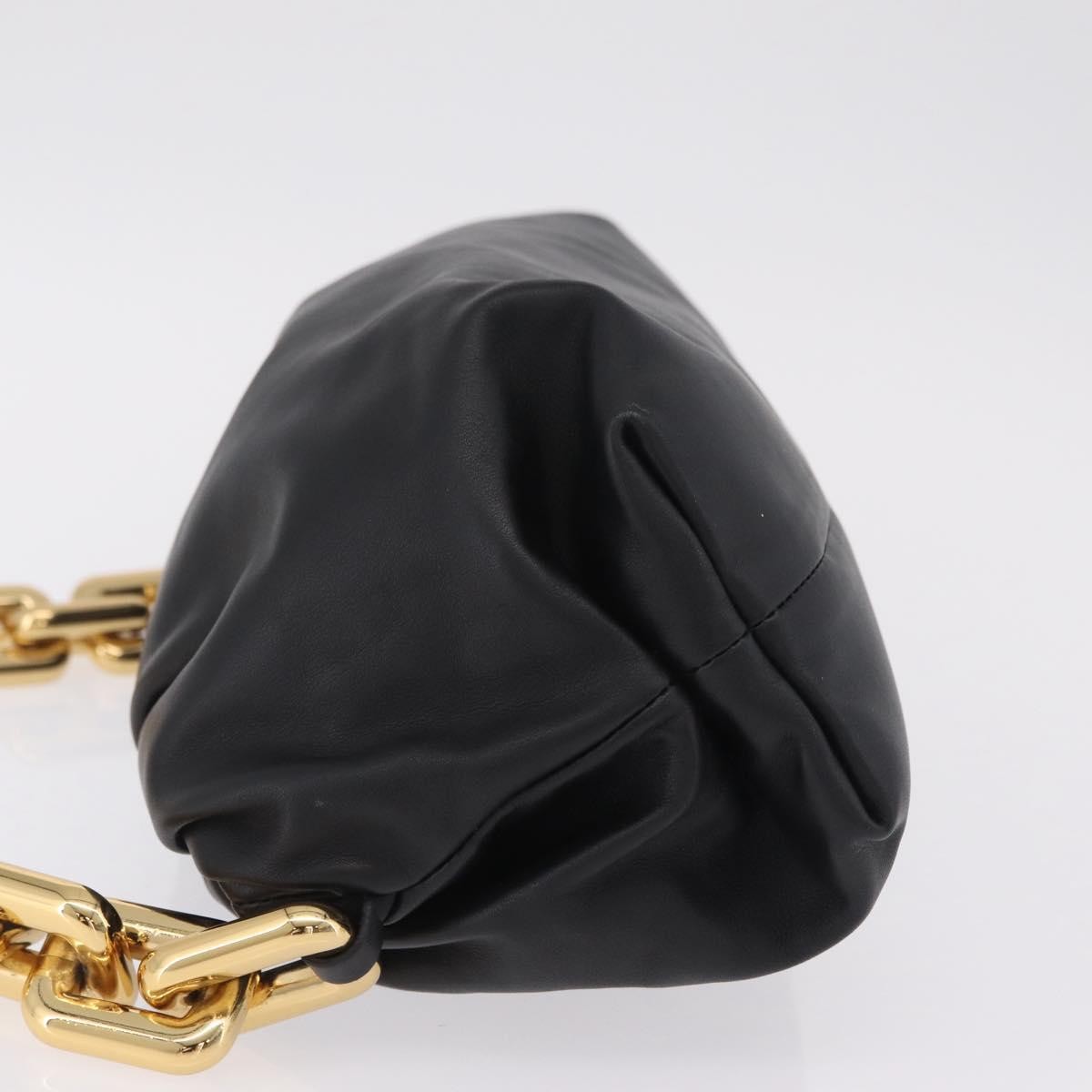 Bottega Veneta The Chain Pouch Leather, Black, Leather, Clutch
