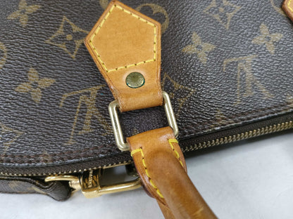 Louis Vuitton Vintage Alma Monogram Canvas, Brown, Canvas, Handbag