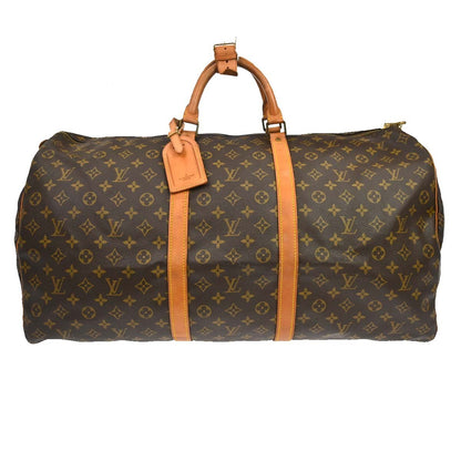 Louis Vuitton Keepall Monogram Canvas, Brown, Canvas, Travel Bag