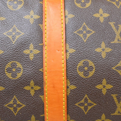 Louis Vuitton Keepall Monogram, Brown, Canvas, Travel Bag