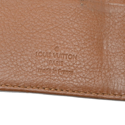 Louis Vuitton Amelia Mahina Leather, Brown, Leather, Wallet