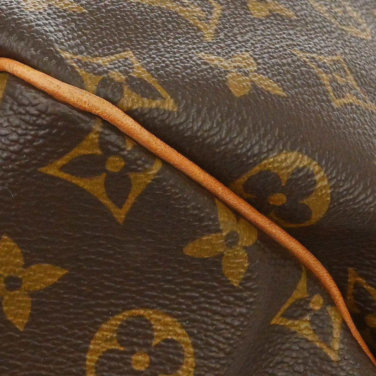 Louis Vuitton Keepall Monogram, Brown, Canvas, Travel Bag