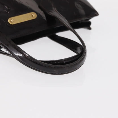 Louis Vuitton Wilshire Monogram Vernis, Burgundy, Patent Leather, Handbag