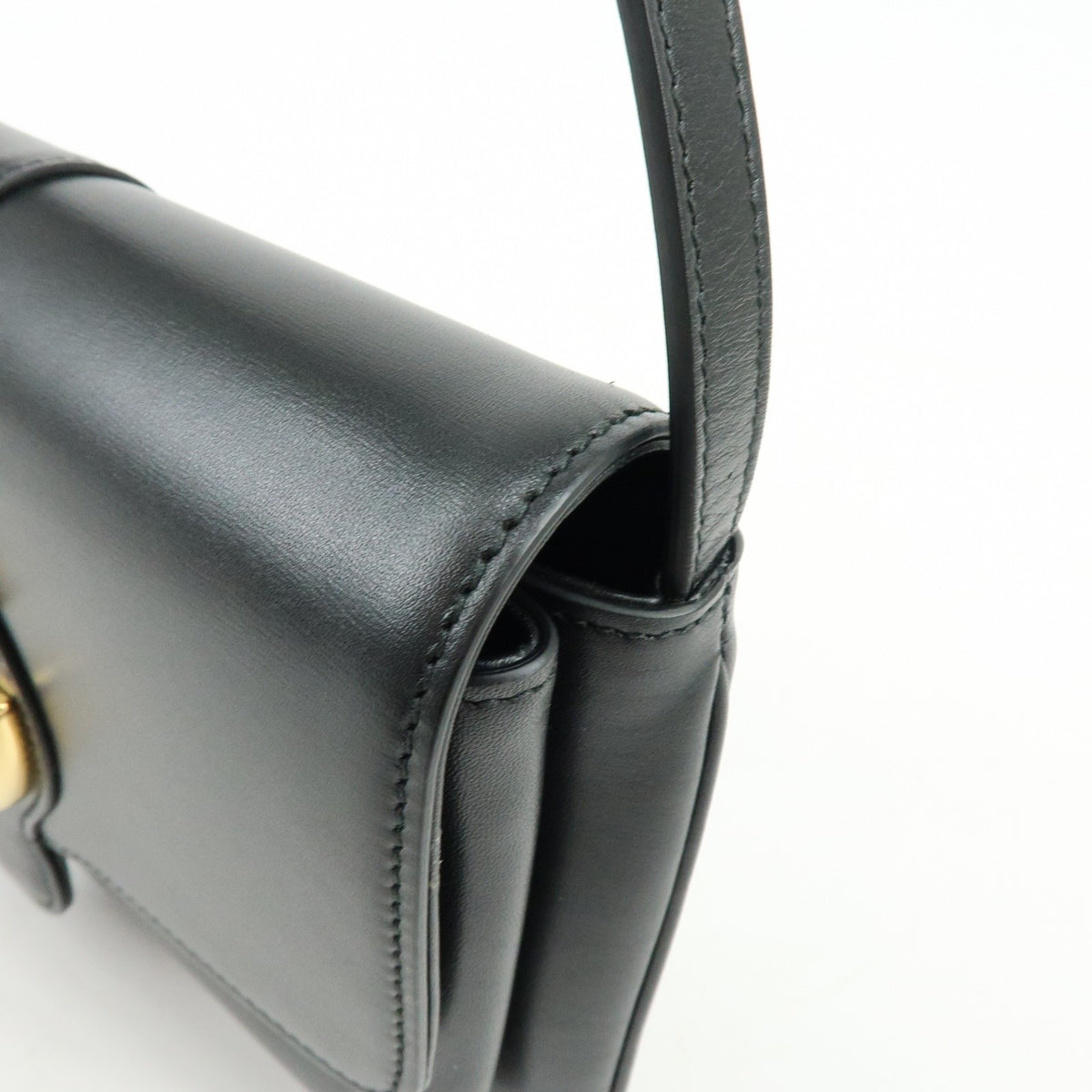 Gucci Arli Leather, Black, Leather, Shoulder Bag