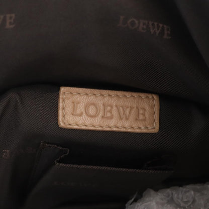 Loewe Anagram Logo Nappa Aire Hand Leather, Yellow, Leather, Handbag