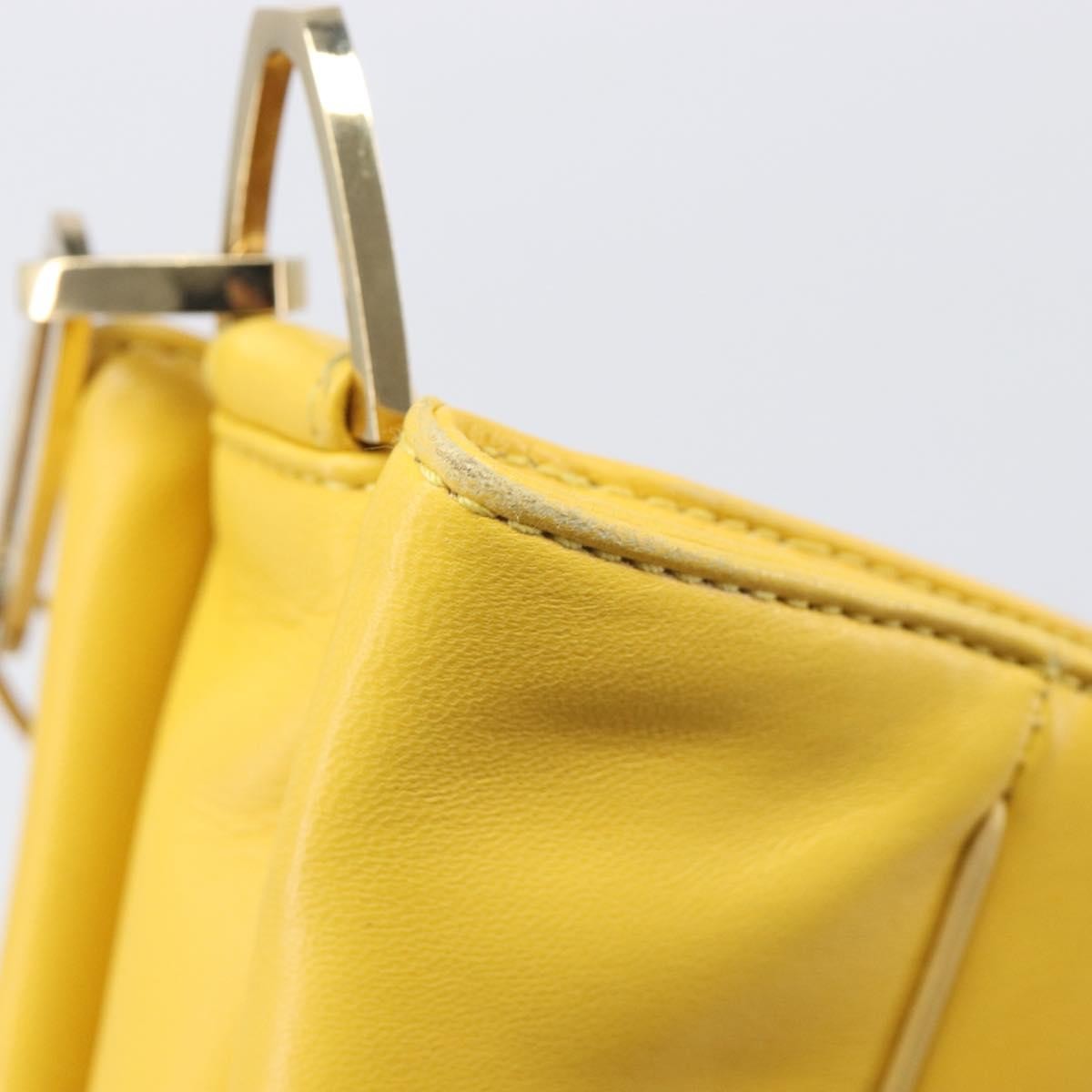 Loewe Shoulder bag Leather, Yellow, Leather, Shoulder Bag