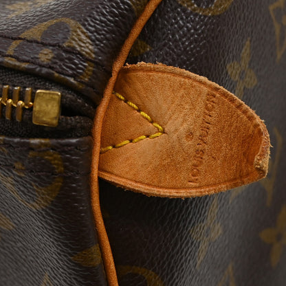 Louis Vuitton Keepall Monogram, Brown, Canvas, Travel Bag