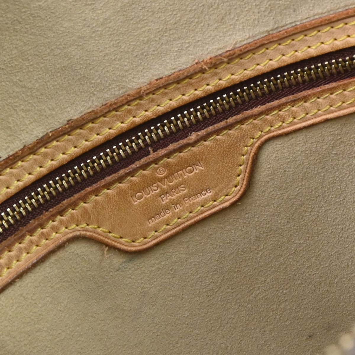 Louis Vuitton Looping Monogram Canvas, Brown, Canvas, Handbag