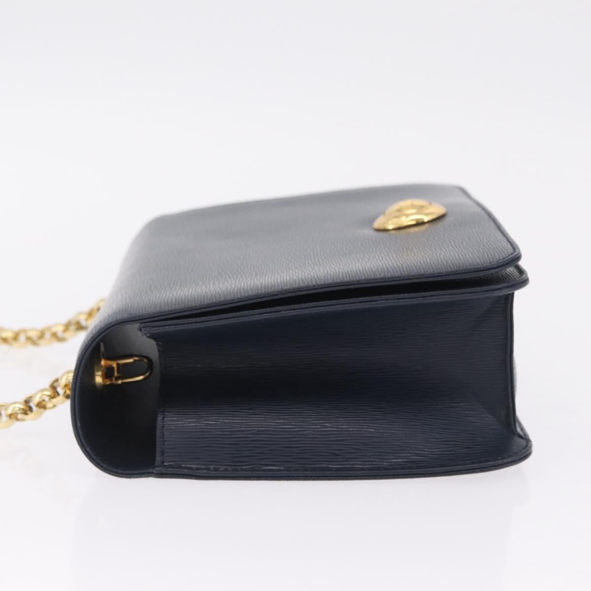 Chloe shoulder bag Leather, Navy, Leather, Shoulder Bag