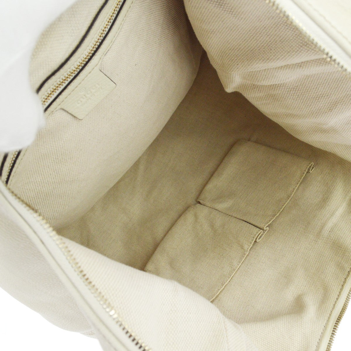 Gucci Soho Hobo Leather, Beige, Leather, Shoulder Bag