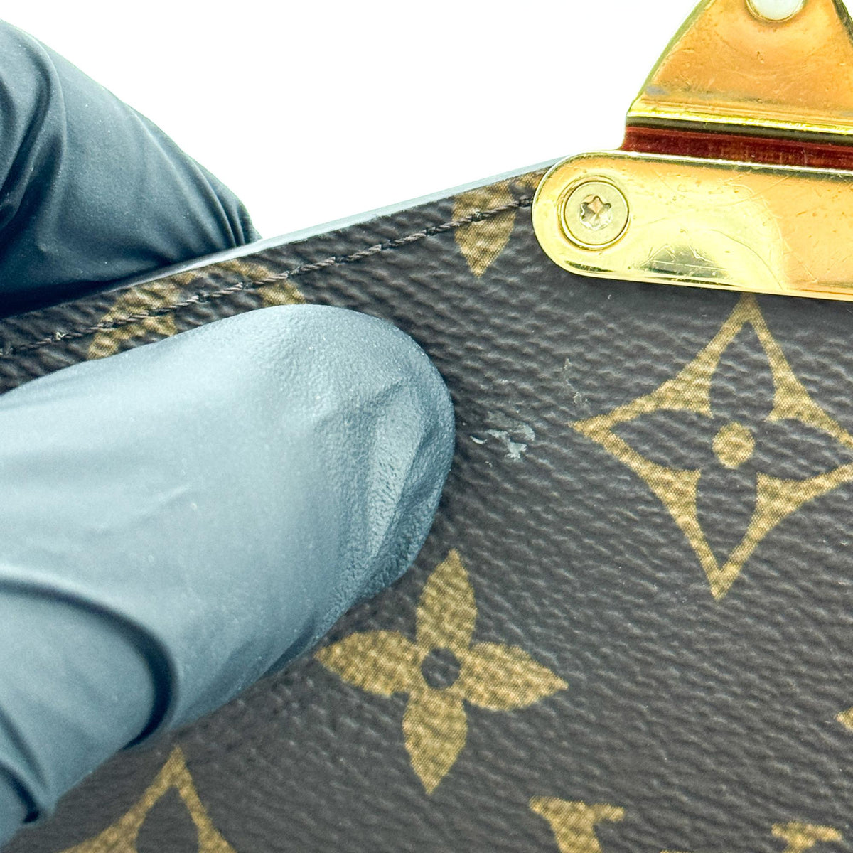 Louis Vuitton Pochette Metis Monogram Canvas, Brown, Canvas, Clutch