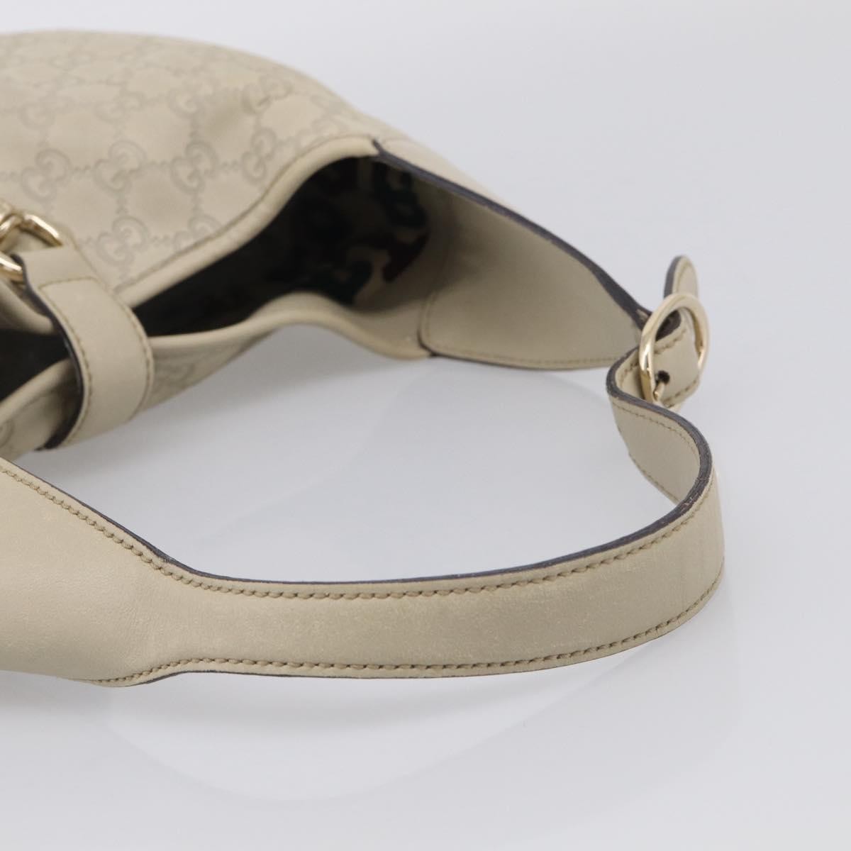 Gucci Jackie Leather, Beige, Canvas, Tote Bag