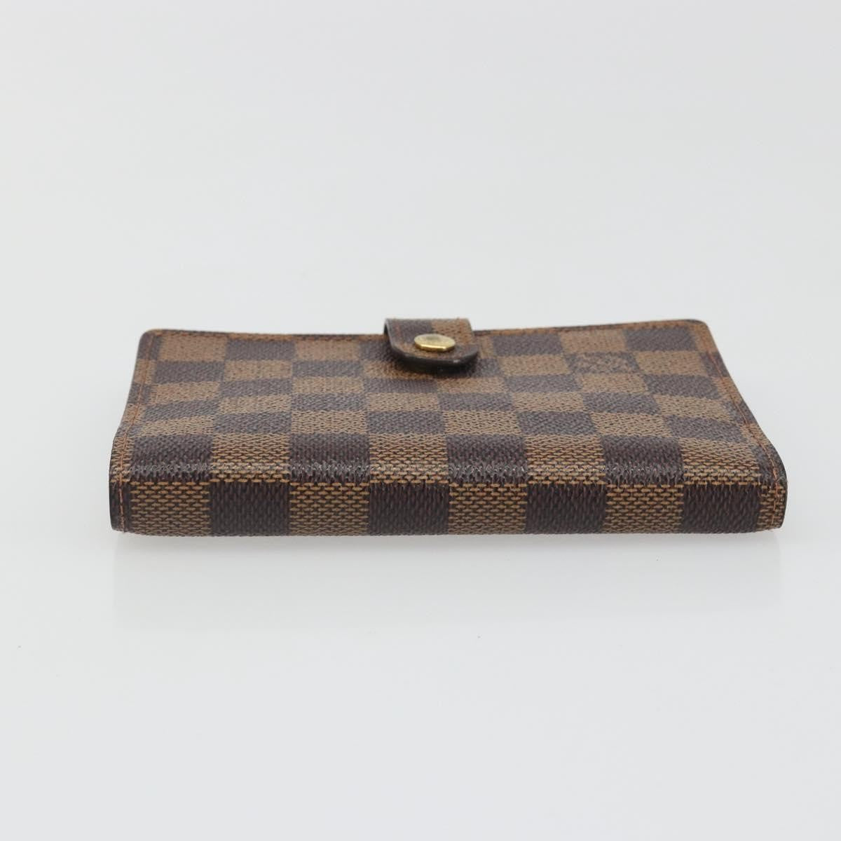Louis Vuitton Ring Agenda Cover Damier, Brown, Canvas, Briefcase