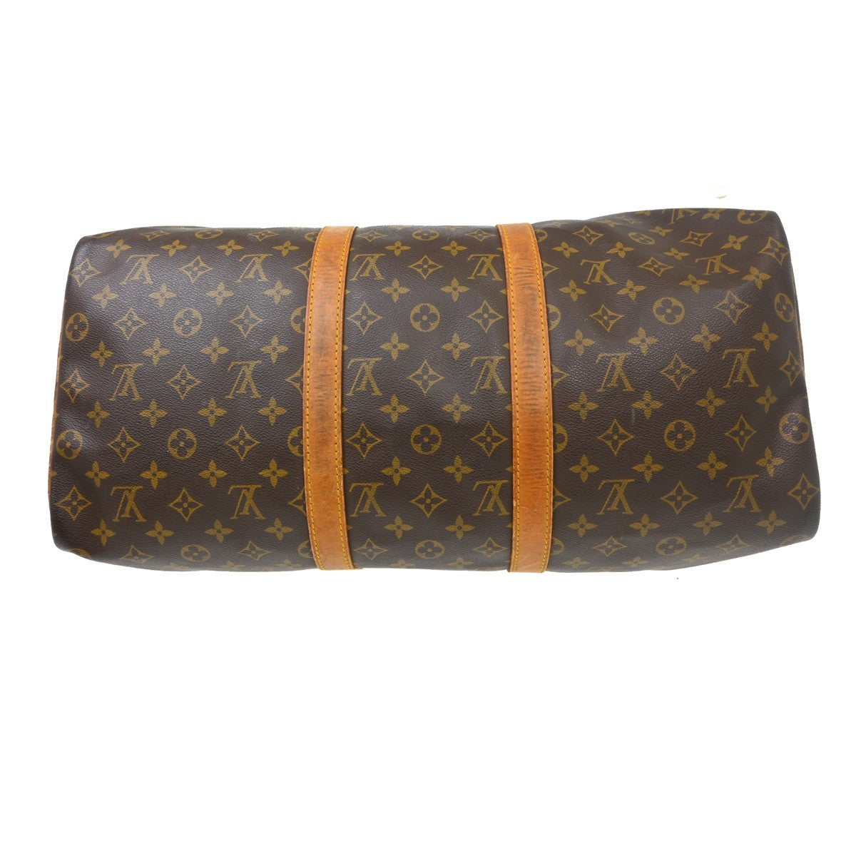 Louis Vuitton Keepall Monogram Canvas, Brown, Canvas, Travel Bag
