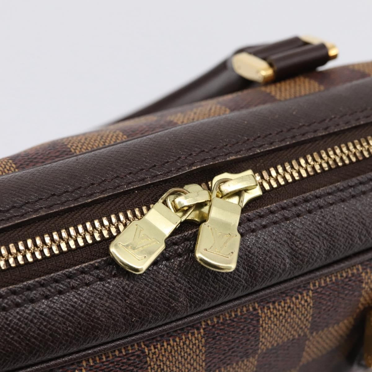 Louis Vuitton Brera Damier, Brown, Canvas, Handbag