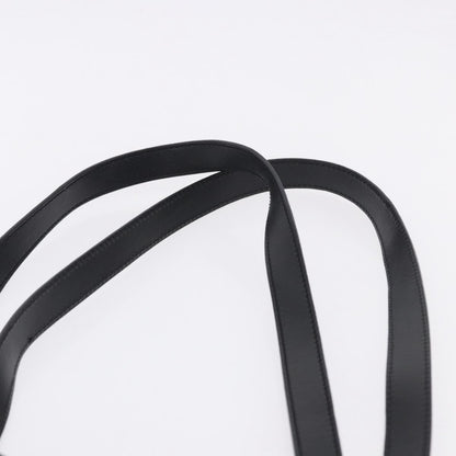 Celine Vintage Macadam Canvas and Leather, Black, Canvas, Shoulder Bag