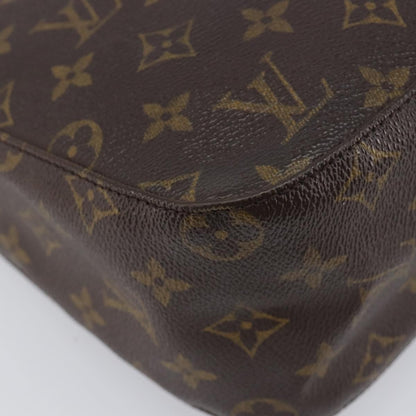 Louis Vuitton Looping Monogram Canvas, Brown, Canvas, Handbag