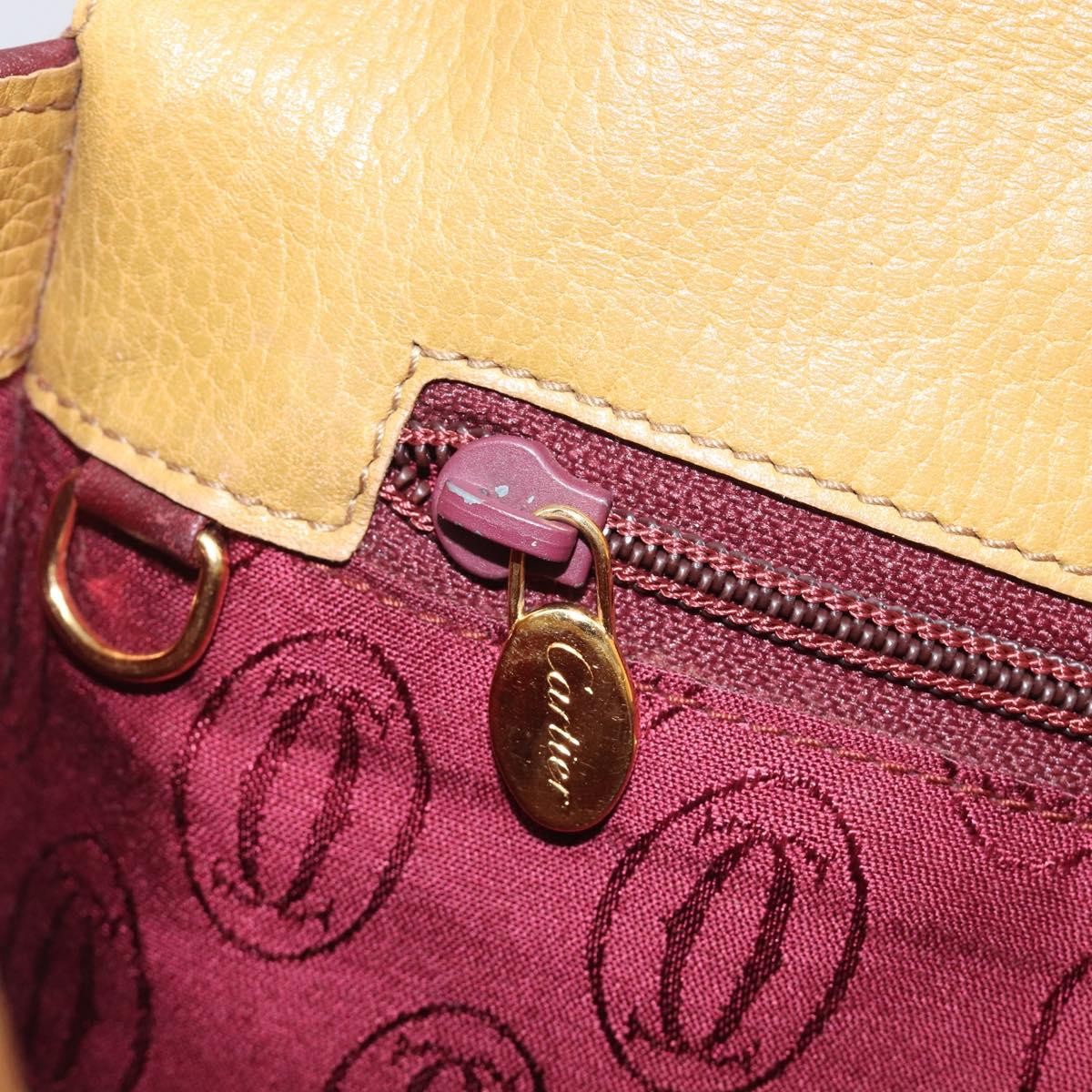 Cartier Must de Cartier Clutch Leather, Beige, Leather, Clutch