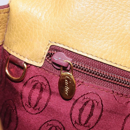 Cartier Must de Cartier Clutch Leather, Beige, Leather, Clutch