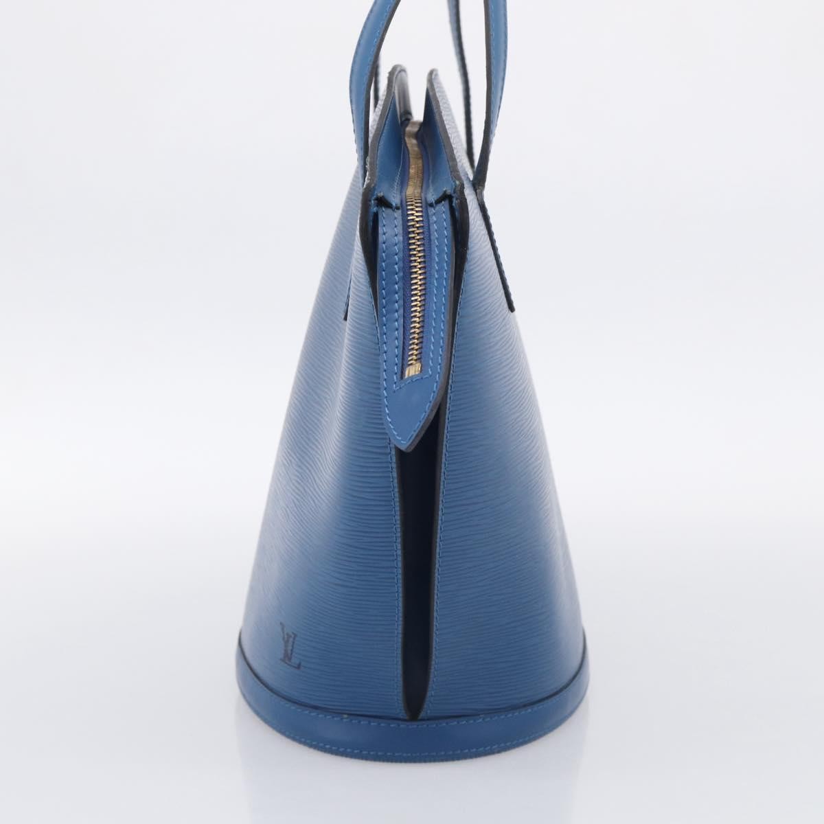 Louis Vuitton Saint Jacques Epi Leather, Blue, Leather, Handbag