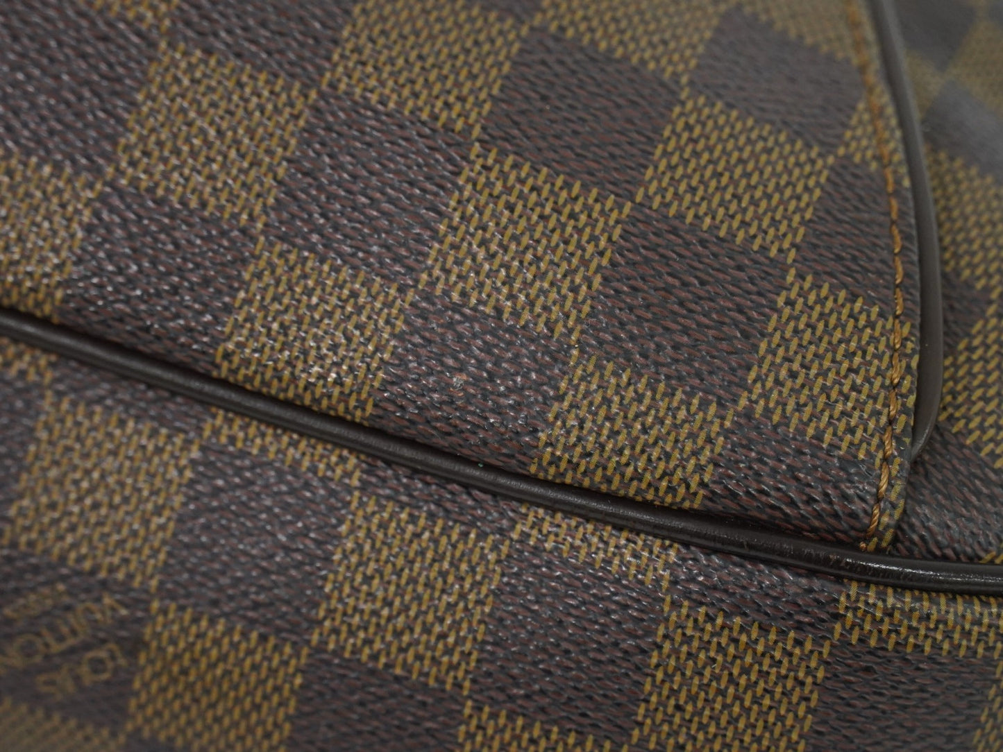 Louis Vuitton Thames Damier Ebene, Brown, Canvas, Shoulder Bag