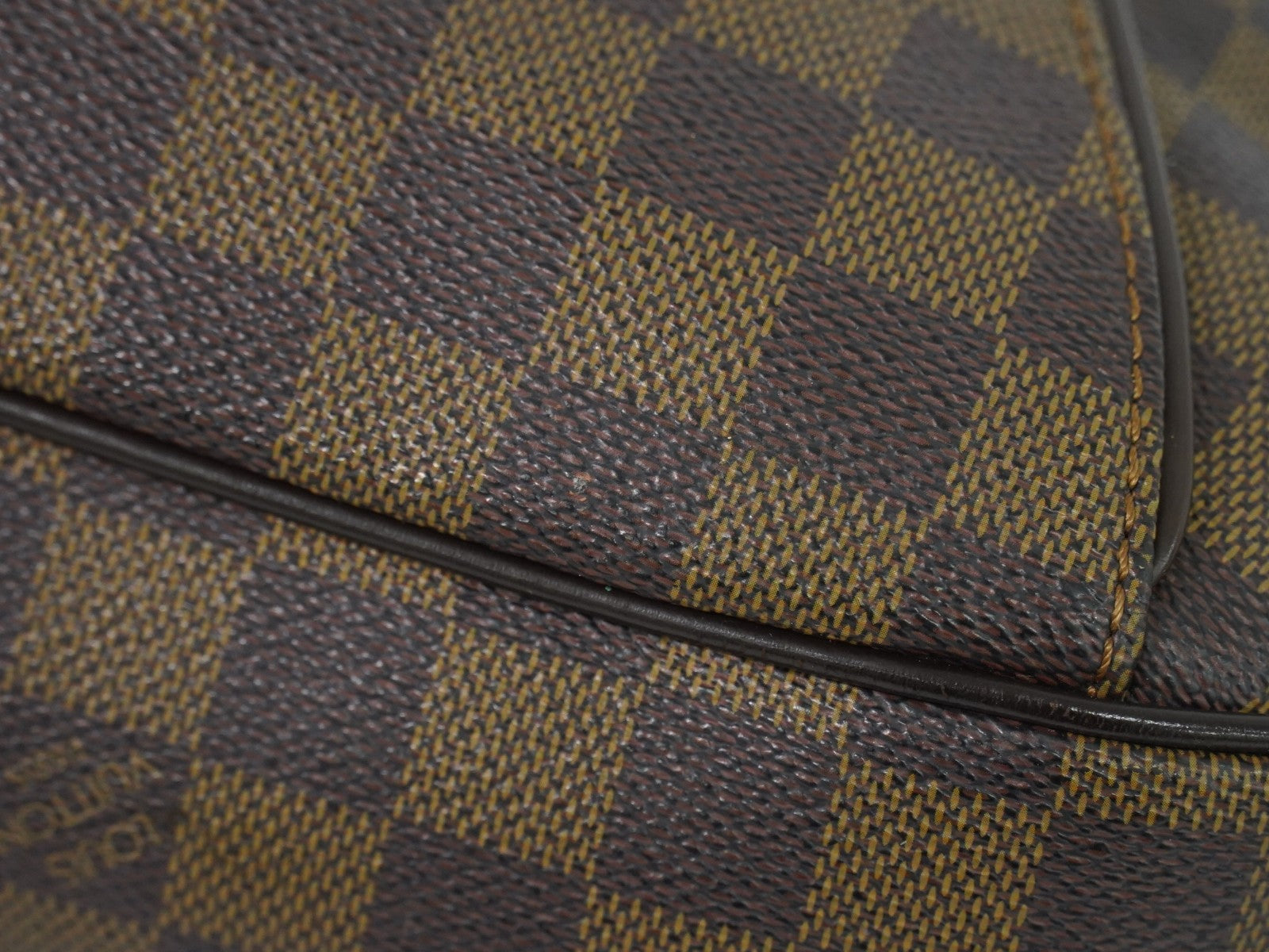 Louis Vuitton Thames Damier Ebene, Brown, Canvas, Shoulder Bag