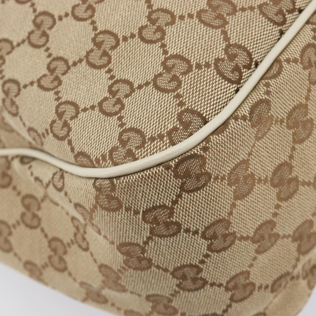 Gucci Sukey Top Handle GG Canvas, Beige, Canvas, Tote Bag