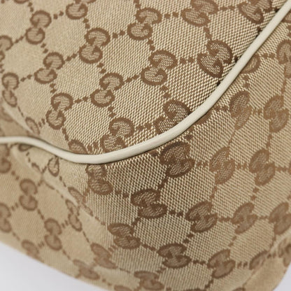 Gucci Sukey Top Handle GG Canvas, Beige, Canvas, Tote Bag