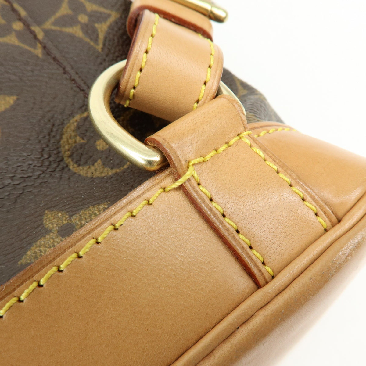 Louis Vuitton Vintage Montsouris Monogram Canvas, Brown, Canvas, Backpack