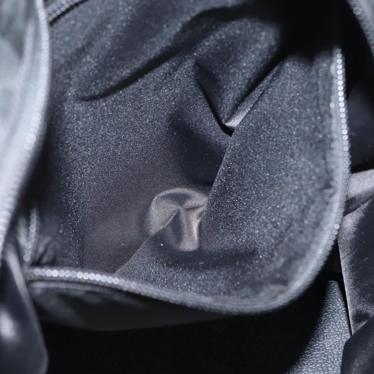 Celine Circle logo Nylon, Black, Nylon, Tote Bag