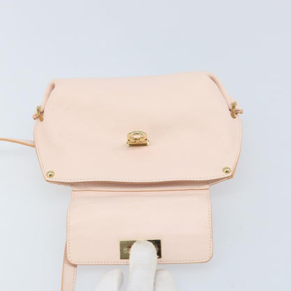 Salvatore Ferragamo Sofia Satchel Leather, Pink, Leather, Handbag