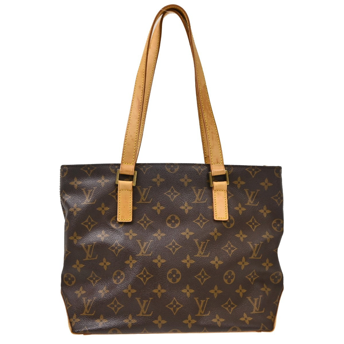 Louis Vuitton Cabas Piano Monogram Canvas, Brown, Canvas, Tote Bag