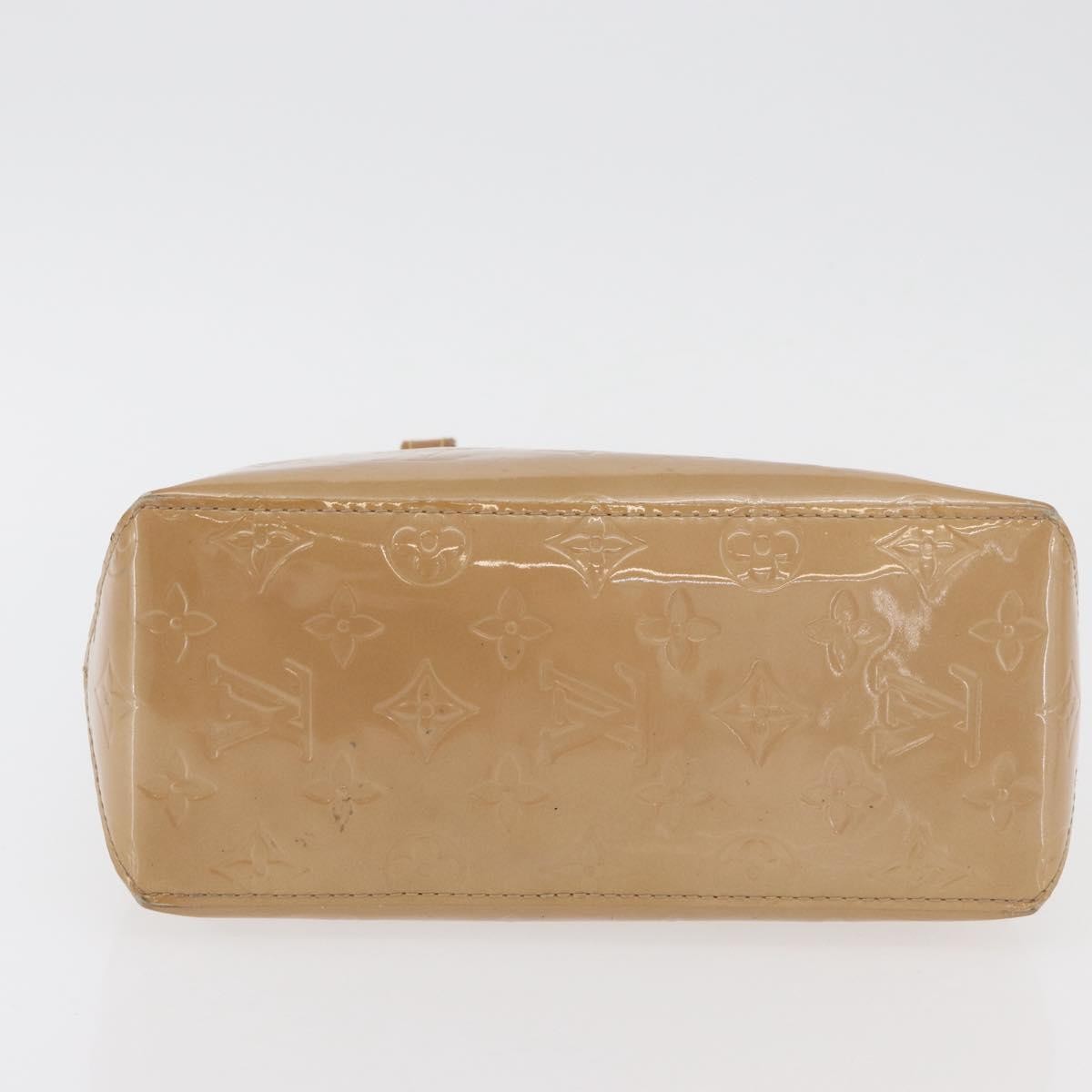 Louis Vuitton Reade Monogram Vernis, Brown, Patent Leather, Handbag