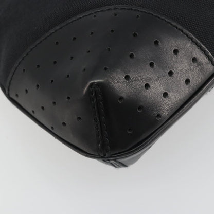 Gucci Reins Web Canvas, Black, Canvas, Shoulder Bag