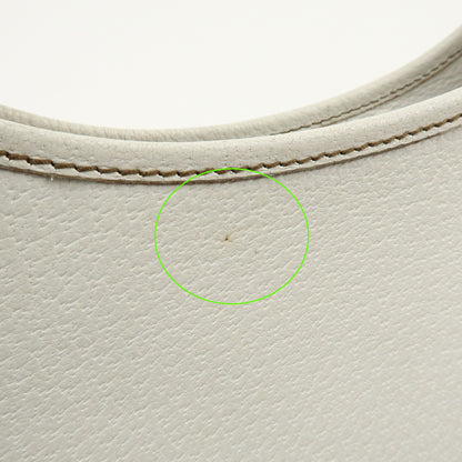 Salvatore Ferragamo Shoulder Bag Leather, White, Leather, Shoulder Bag