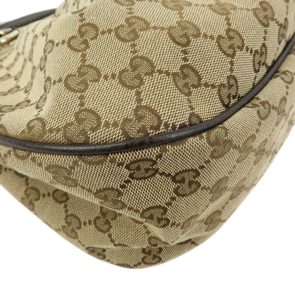 Gucci Sukey Hobo GG Canvas with Leather, Beige, Canvas, Shoulder Bag