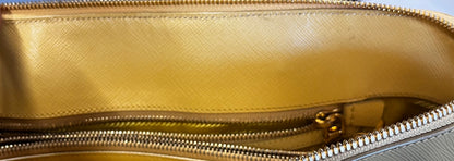 Prada Promenade Saffiano Leather, Yellow, Leather, Handbag