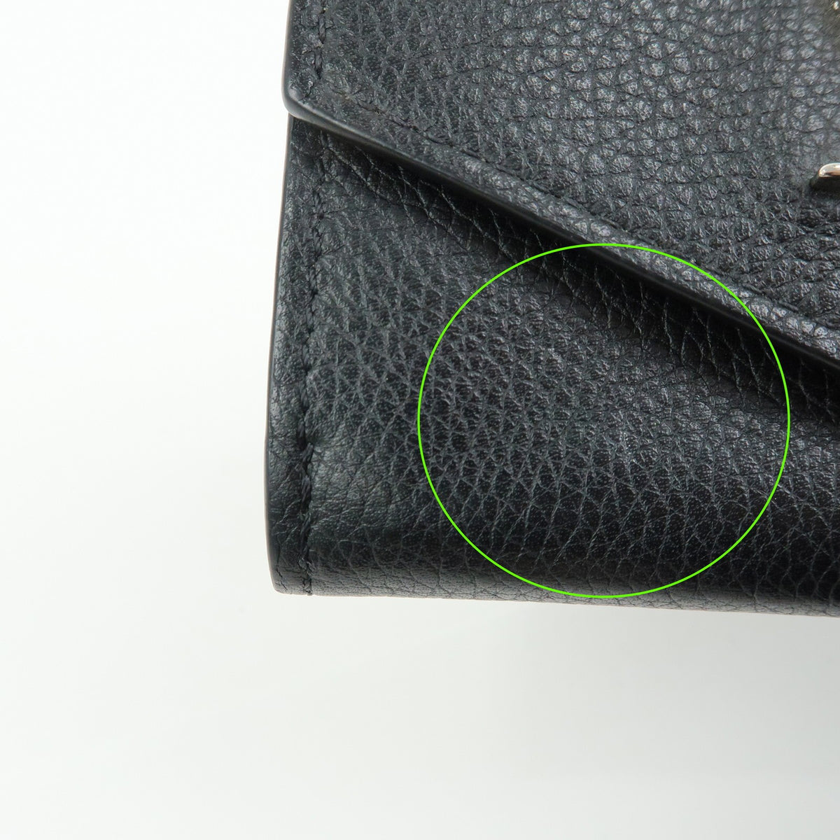 Louis Vuitton Lockmini Leather, Black, Leather, Wallet