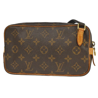 Louis Vuitton Pochette Marly Bandouliere Monogram Canvas, Brown, Canvas, Shoulder Bag