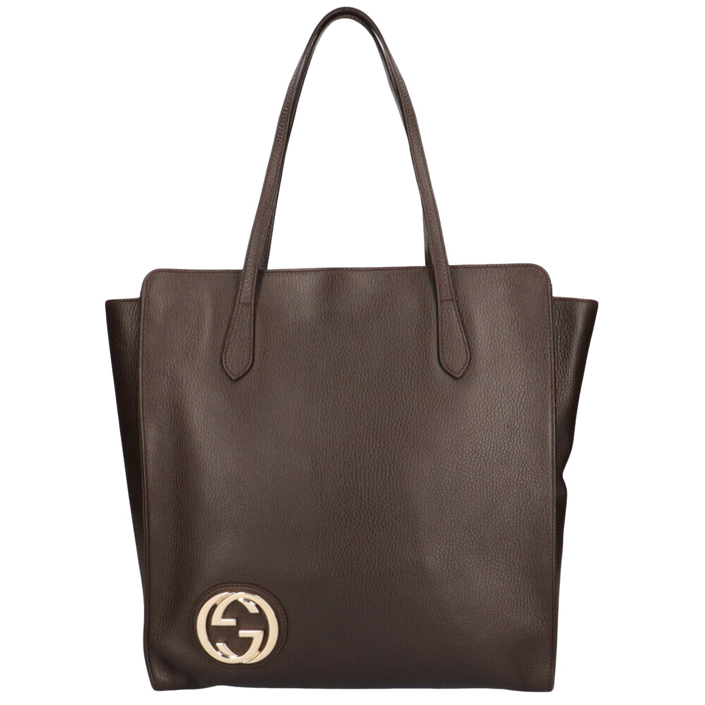 Gucci Cabas, Brown, Leather, tote