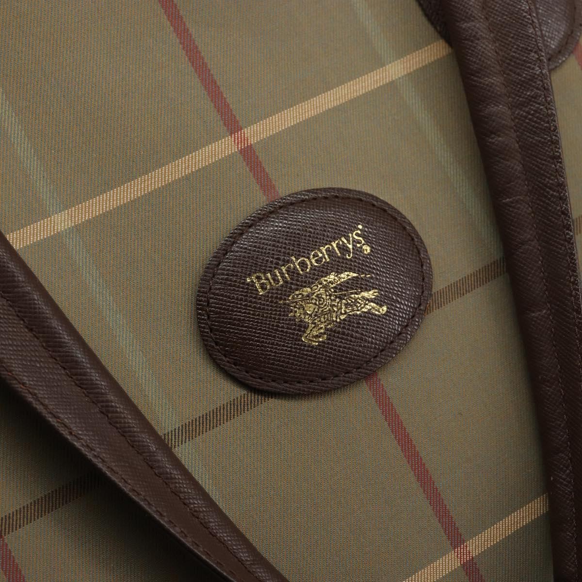 Burberry Nova Check Tote canvas check pattern, Beige, Canvas, Handbag
