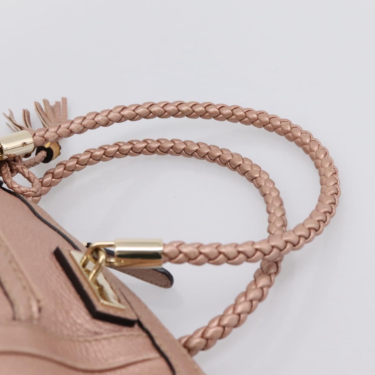 Gucci Bella Convertible Top Handle Leather, Pink, Leather, Handbag