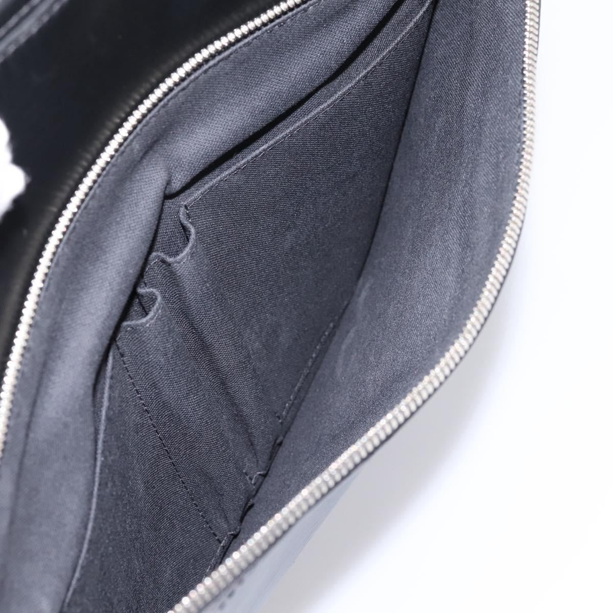 Louis Vuitton Bassano Epi Leather, Black, Leather, Briefcase