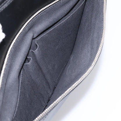 Louis Vuitton Bassano Epi Leather, Black, Leather, Briefcase