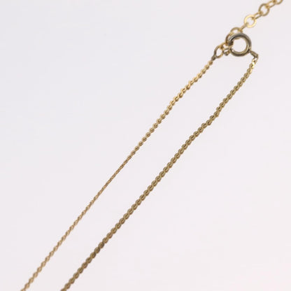 Christian Dior Vintage CD Pendant Metal with Crystals, Gold, Metal, Necklace