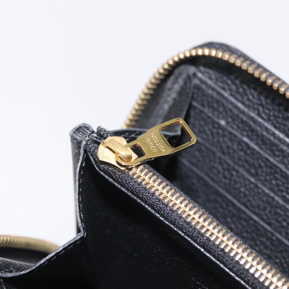 Louis Vuitton Portefeuille zippy Monogramme Empreinte monogramme empreinte, Black, Leather, Wallet