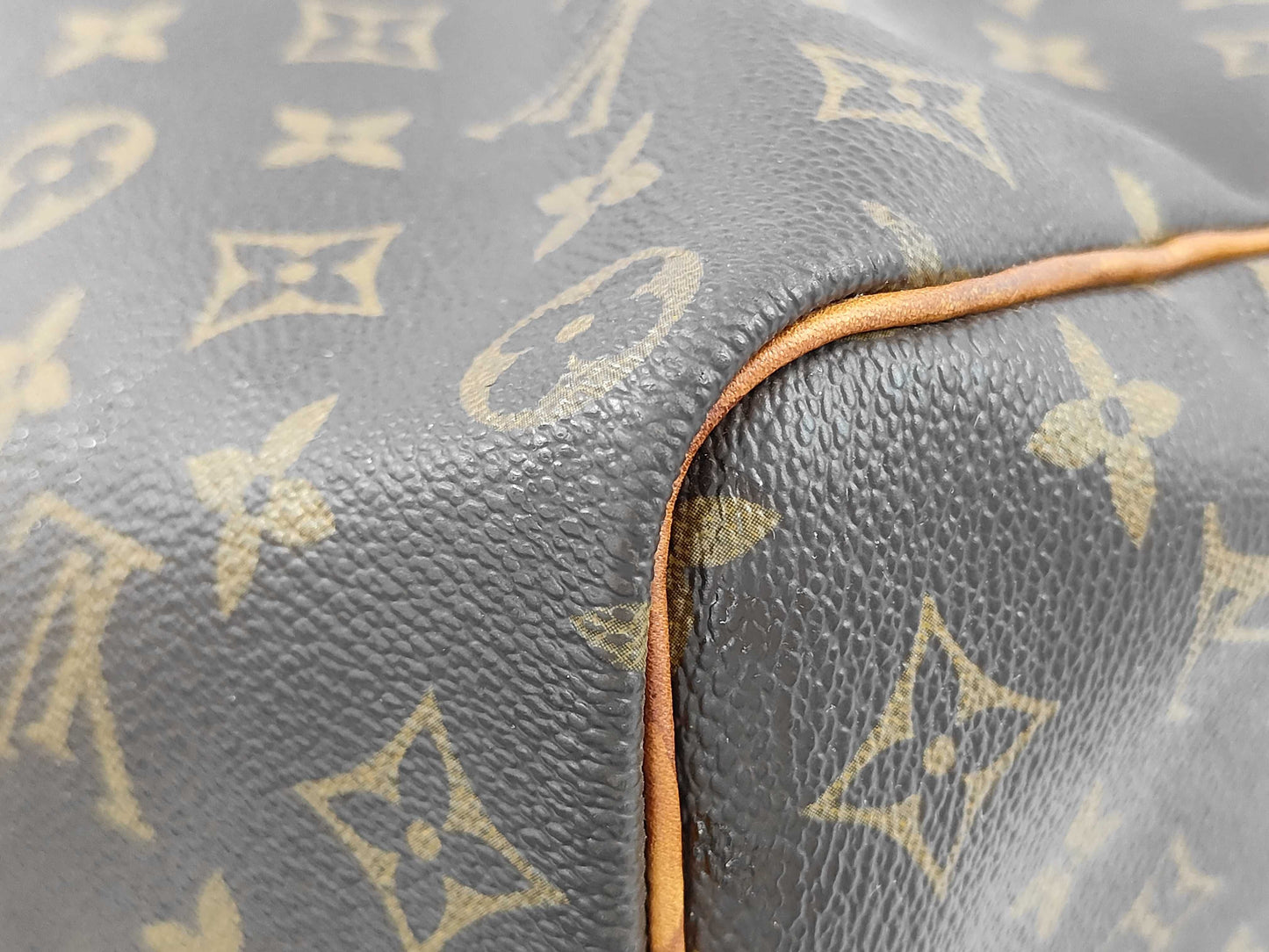 Louis Vuitton Keepall Monogram Canvas, Brown, Canvas, Travel Bag
