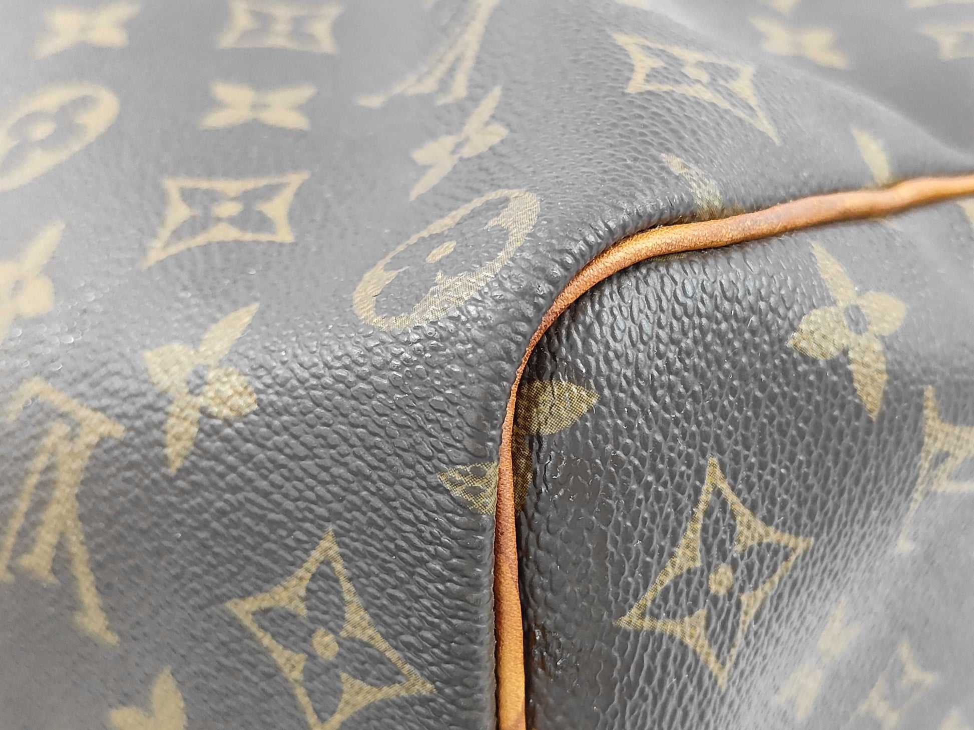 Louis Vuitton Keepall Monogram Canvas, Brown, Canvas, Travel Bag