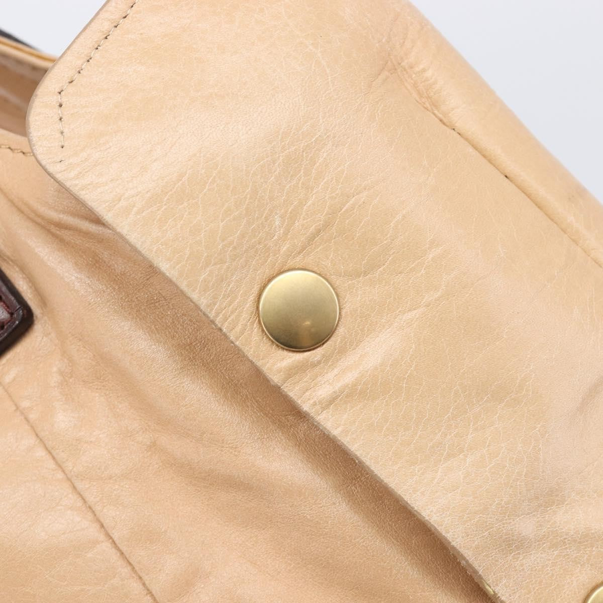Celine Tote Leather, Beige, Leather, Tote Bag
